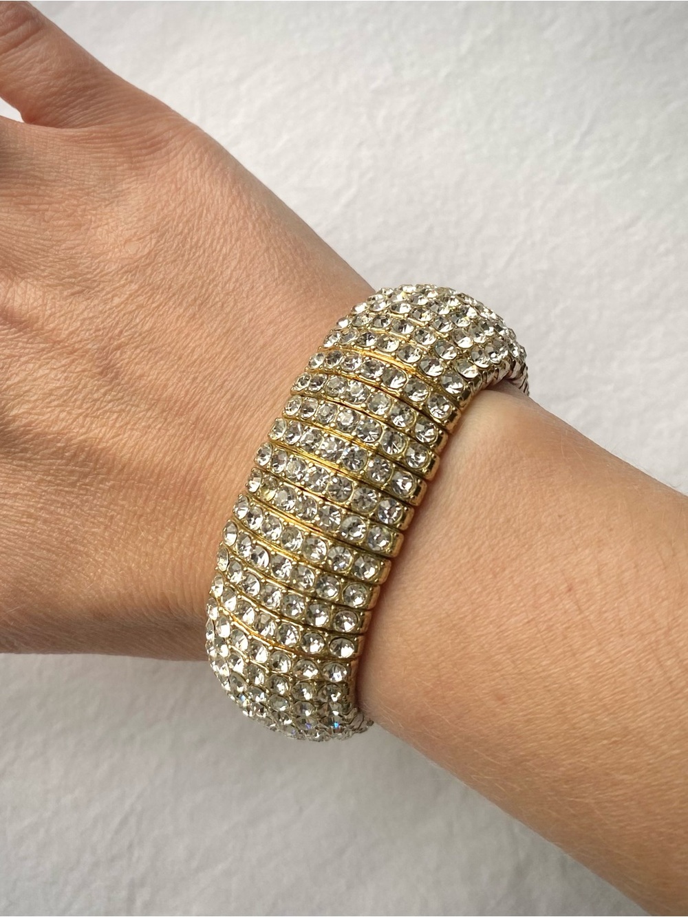 Sparkly Rhinestone Stretchy Bracelet
